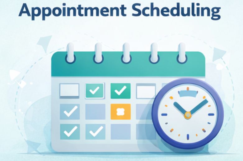 Appointment scheduling and booking calendar automation