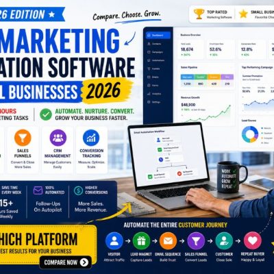 Best marketing automation software dashboard for small businesses in 2026